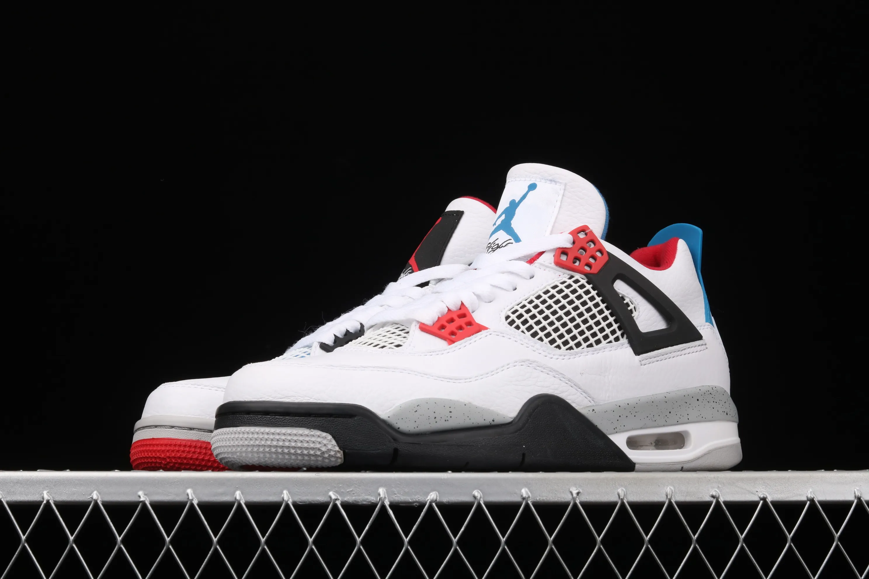 All Categories Air Jordan Jordan Series Basketball Shoes Air Jordan 4 Pure Air Jordan 4 Tattoo "What The" AJ4 Joe 4 Yuanyang White Cement Basketball Shoes CI1184-146